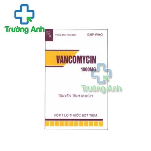 Vancomycin 1g Pharbaco - Thuốc điều trị nhiễm khuẩn